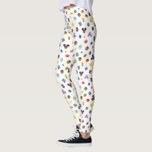 Leggings Patrón de caras comunes