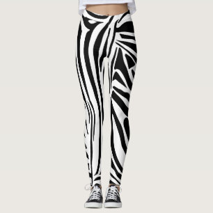 Leggings Patrón de cebra