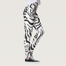 Leggings Patrón de cebra