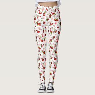 Leggings Patrón de cerezas 1