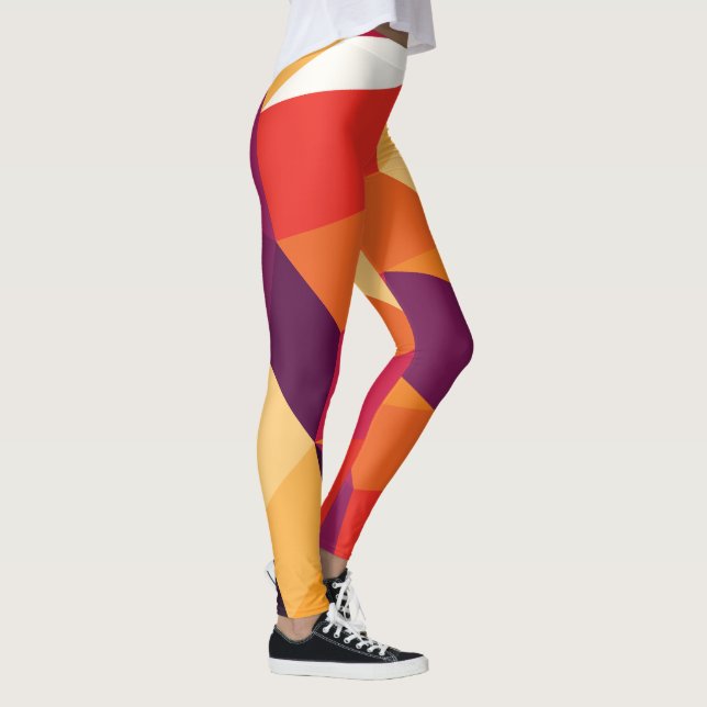 Leggings Patrón de Chill Vibe (Derecha)