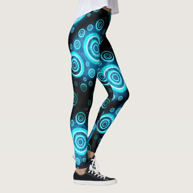 Leggings Patrón de círculo (Derecha)