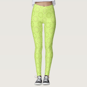 Leggings Patrón de círculo de Petal