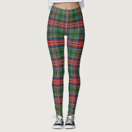 Leggings Patrón de clan escocés McCulloch Plaid Tartan