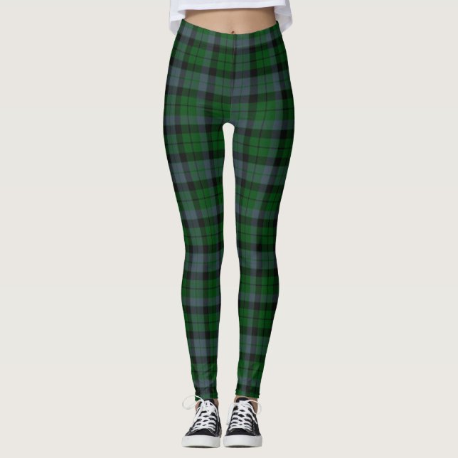 Leggings Patrón de Clan Mackay Tartan (Anverso)