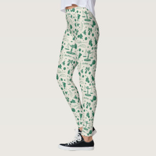 Leggings Patrón de club de clase HOGWARTS™