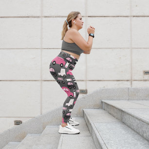 Leggings Patrón de coches de juguete
