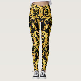 Leggings Patrón de colección Versace Barocco