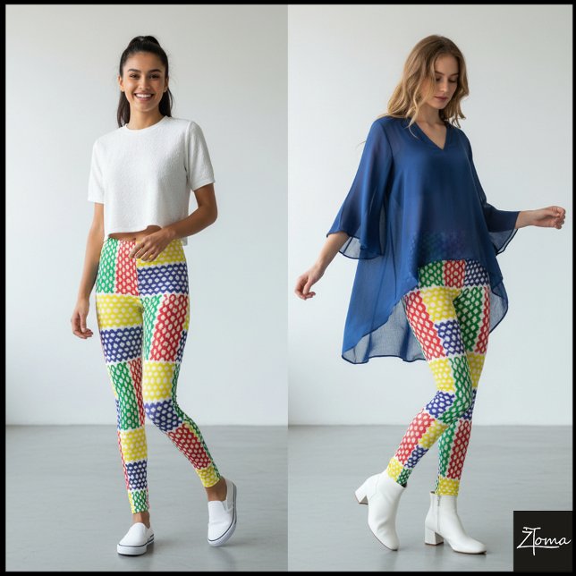 LEGGINGS PATRÓN DE COLOR (Subido por el creador)