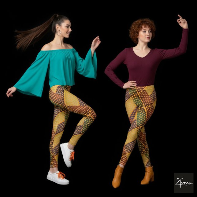 LEGGINGS PATRÓN DE COLOR (Subido por el creador)