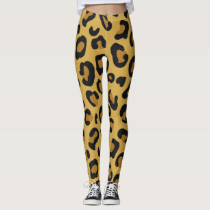 Leggings Patrón de color del tigre Lover animal