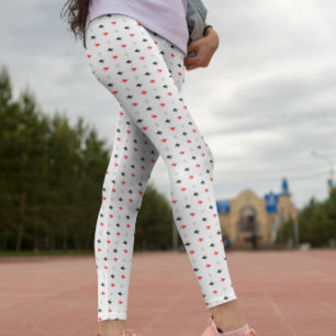 Leggings Patrón de color poligonal