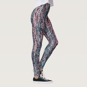 Leggings Patrón de color silenciado