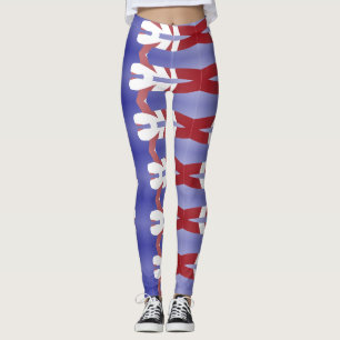 Leggings Patrón de color vintage "Ratti_Creative_Arts"