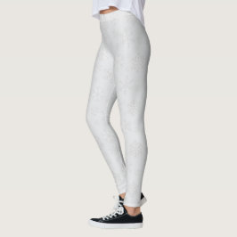 Leggings Patrón de copo de nieve de Navidad invernal