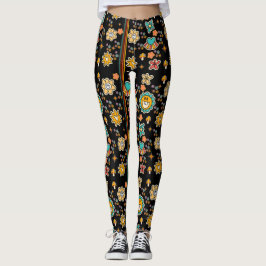 LEGGINGS PATRÓN DE CORAZÓN