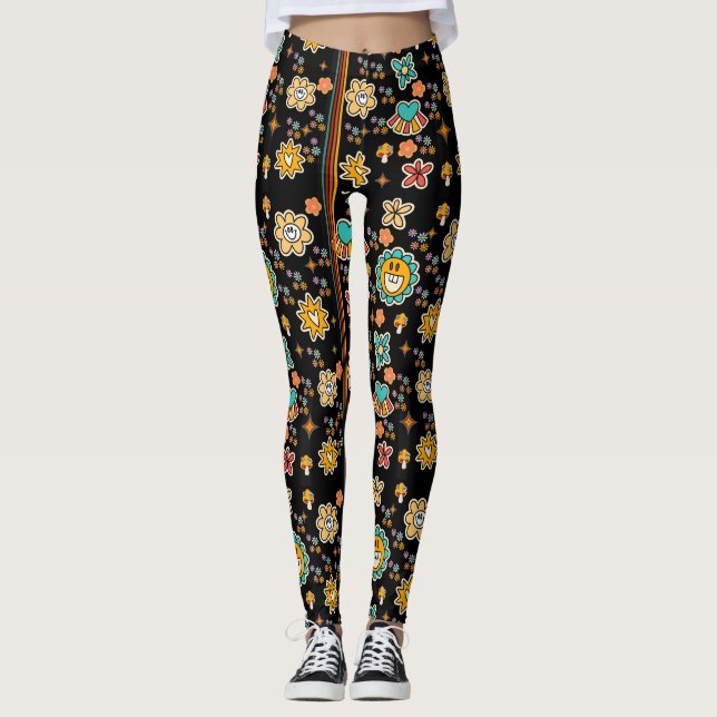 LEGGINGS PATRÓN DE CORAZÓN (Anverso)