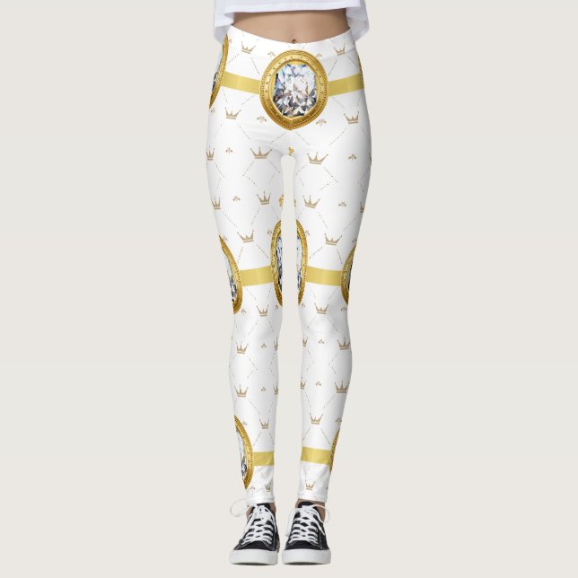 LEGGINGS PATRÓN DE CORAZÓN (Anverso)