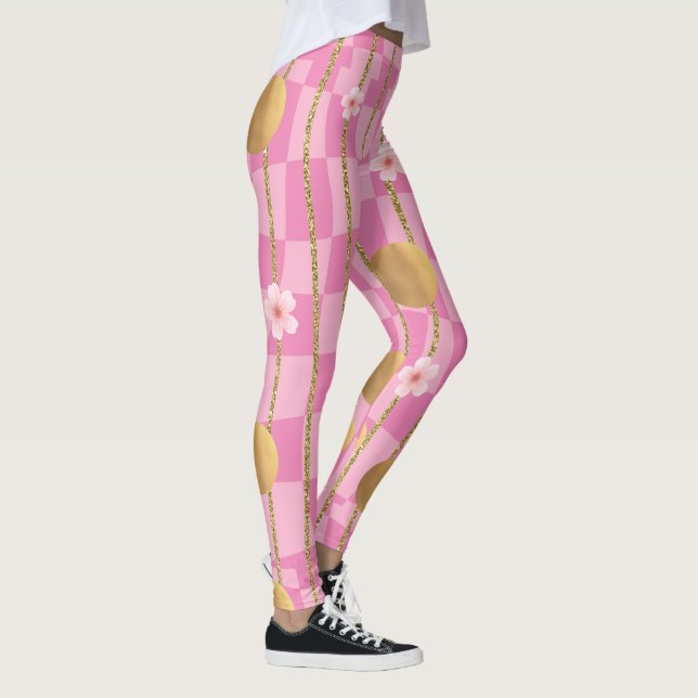 LEGGINGS PATRÓN DE CORAZÓN (Derecha)