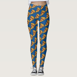 Leggings Patrón de Corazones de Pizza