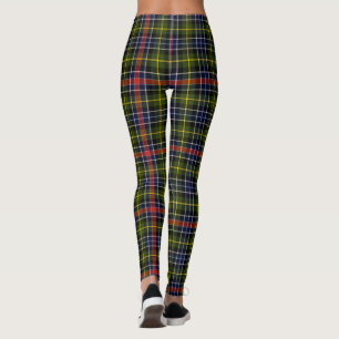 Leggings Patrón de Cuadro Escocés del Clan Culloden Tartan