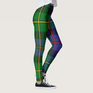 Leggings Patrón de cuadros escoceses