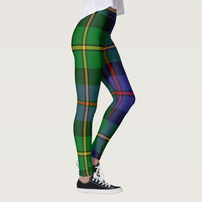 Leggings Patrón de cuadros escoceses (Derecha)