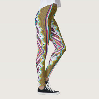 Leggings Patrón de cuentas Navajo