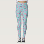 Leggings Patrón de curas<br><div class="desc">Patrón de frutas de moda y de mojigata.</div>