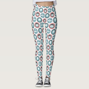 Leggings Patrón de dentistía audaz - Higienista dental dent