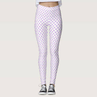 Leggings Patrón de diario pastel