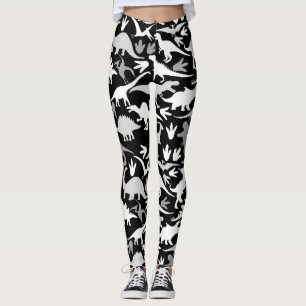 Leggings Patrón de dinosaurios 01A