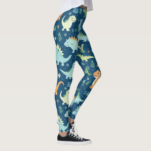 Leggings Patrón de dinosaurios bebés