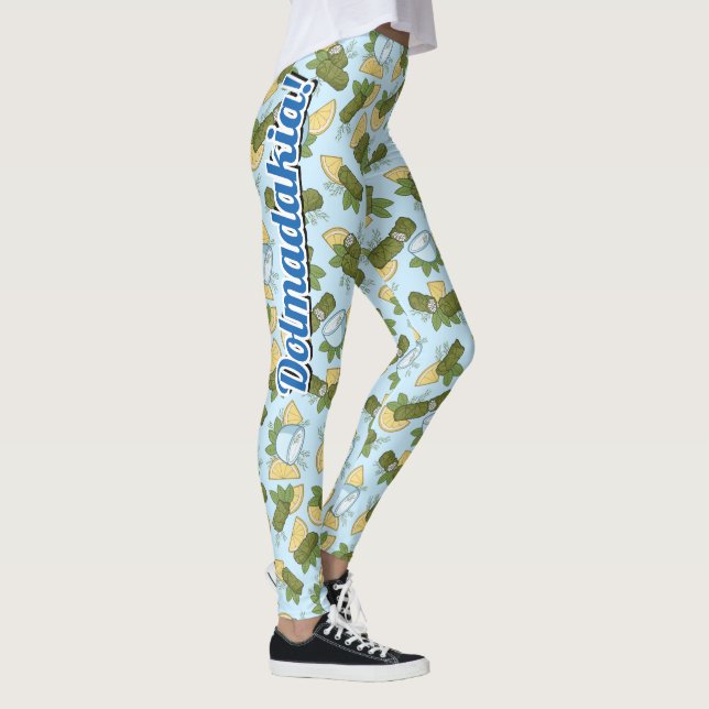Leggings Patrón de Dolmadakia (Derecha)
