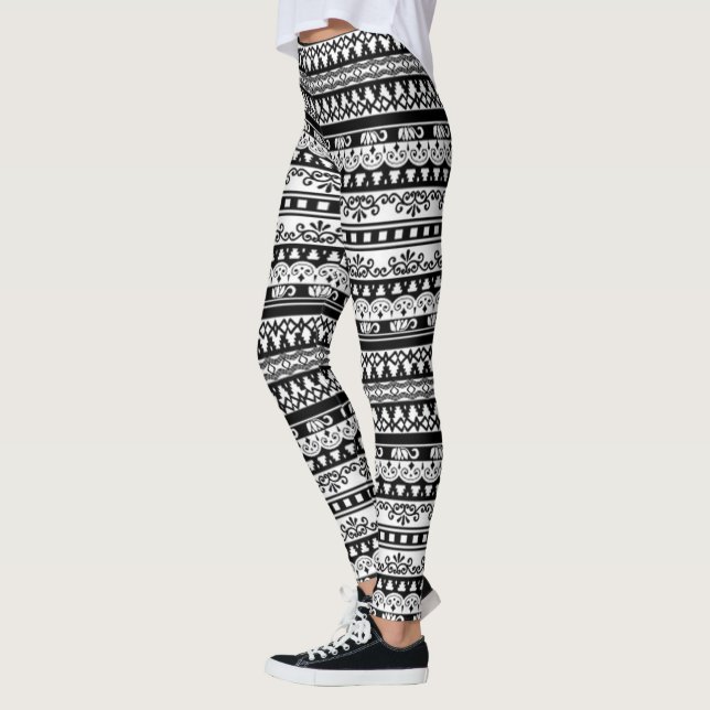 Leggings Patrón de encaje (Izquierda)