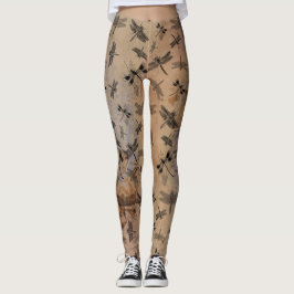 Leggings Patrón de Entomología en Problemas de Insectos Vin