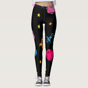 Leggings Patrón de espacio