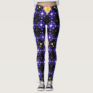Leggings Patrón de espacio