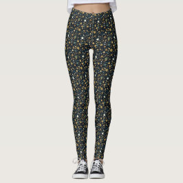 Leggings Patrón de estrella pequeña