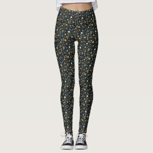 Leggings Patrón de estrella pequeña