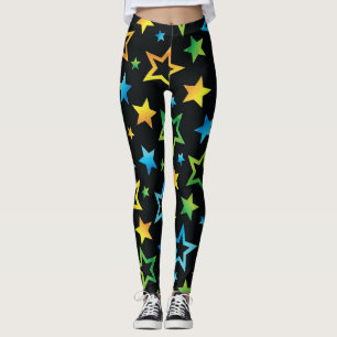 Leggings Patrón de estrellas
