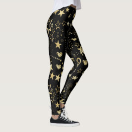 Leggings Patrón de estrellas