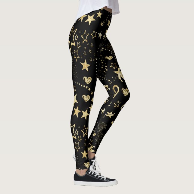 Leggings Patrón de estrellas (Derecha)