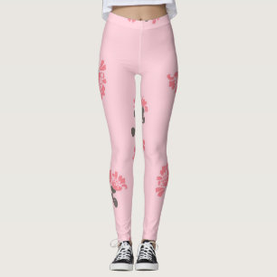 Leggings Patrón de flor