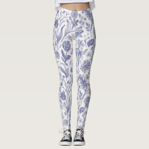 Leggings Patrón de flor