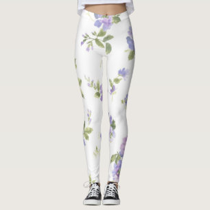 Leggings Patrón de flor