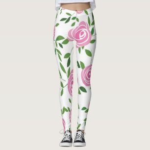 Leggings Patrón de flor