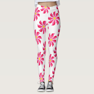 Leggings Patrón de flores 11