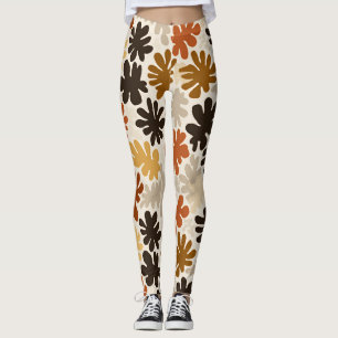 Leggings Patrón de flores Boho Matisse