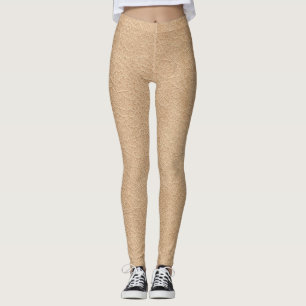 Leggings Patrón de flores silvestres de acuarela caprichosa